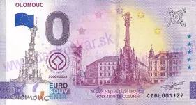 OLOMOUC II. (CZBL 2025-2) Sloup Nejsvětější trojice - pečiatka Olomouc-stĺp
