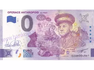 Operace Anthropoid (CZAH 2022-3) Jan Kubiš - podpis A.Ferda