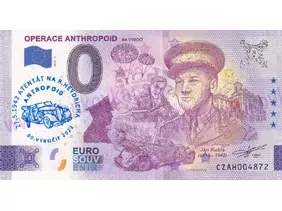 Operácia ANTHROPOID (CZAH2022-3) Jan Kubiš - pečiatka