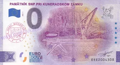 Pamätník SNP pri Kuneradskom zámku