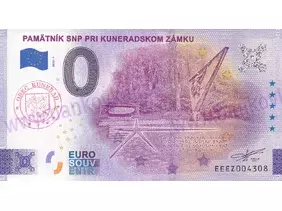 Pamätník SNP pri Kuneradskom zámku (EEEZ 2022-1) pečiatka obec