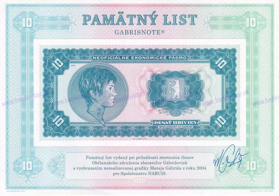 Pamätný list Sběratel Praha 3/2025