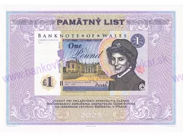 Pamätný list Sběratel Praha (9/2025)