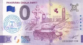 PANORÁMA ÚDOLIA SMRTI (EEEE 2026-4) pečiatka obecná