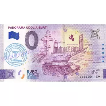 PANORÁMA ÚDOLIA SMRTI (EEEE 2026-4) pečiatka obecná