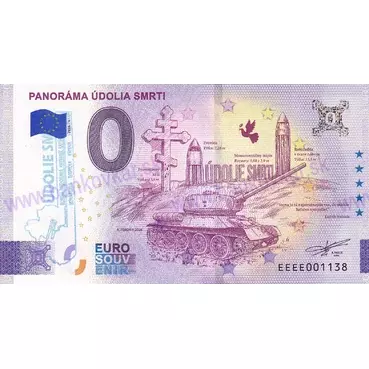 PANORÁMA ÚDOLIA SMRTI (EEEE 2026-4) pečiatka Údolie smrti