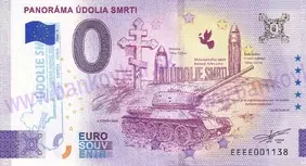 PANORÁMA ÚDOLIA SMRTI (EEEE 2026-4) pečiatka Údolie smrti