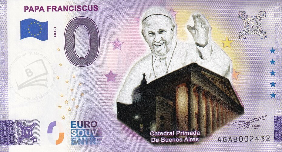 Papa Franciscus AGAB 2022-1 KOLOR