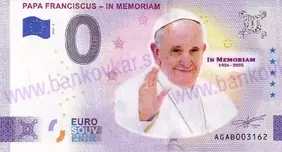 PAPA FRANCISCUS - IN MEMORIAM (AGAB 2025-3) KOLOR