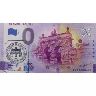 Pilsner Urquell (CZAY 2022-1) pečiatka čierna