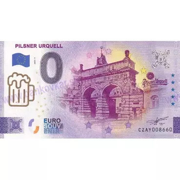 Pilsner Urquell (CZAY 2022-1) prítlač GOLD