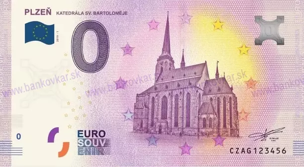 Plzeň - Katedrála sv.Bartoloměje CZAG 2019-1