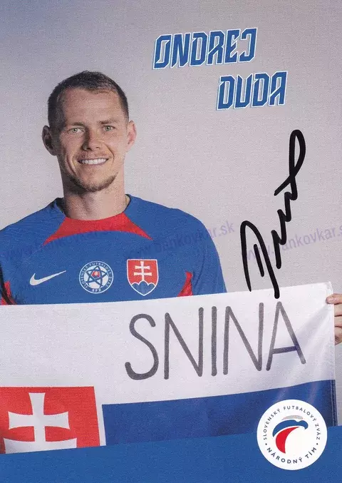 podpisová karta s autogramom