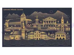 Pohľadnica 740 rokov mesta Liptovský Mikuláš