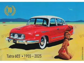 Pohľadnica Výlet s Tatrou 603 - Sběratel Praha 11/2025