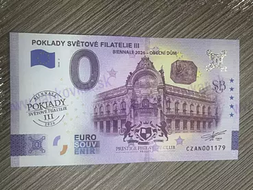 POKLADY SVĚTOVÉ FILATELIE III (CZAN 2026-2) metallic PURPLE