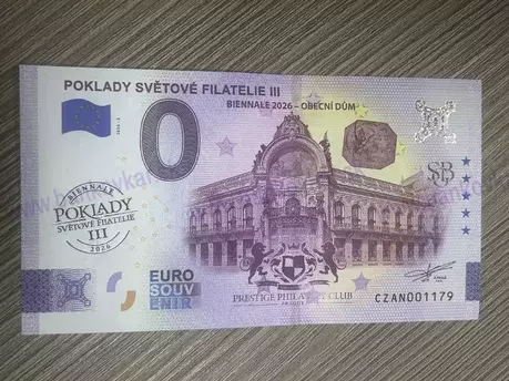 POKLADY SVĚTOVÉ FILATELIE III CZAN 2026-2 metallic PURPLE POKLADY SVĚTOVÉ FILATELIE III CZAN 2026-2 metallic PURPLE