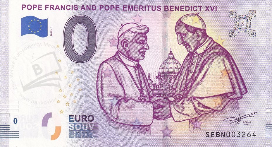 POPE FRANCIS AND POPE BENEDICT XVI SEBN 2019-1