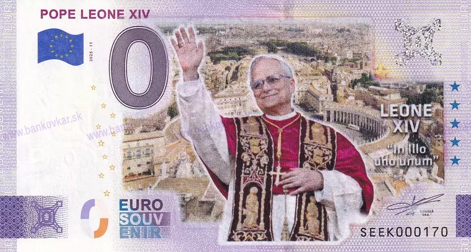 POPE LEONE XIV KOLOR 2025-11 IN ILLO UHO UNUM