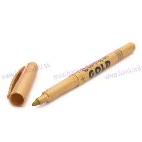 Popisovač Centropen 2690 zlatý