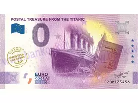 Postal Treasure from the Titanic (CZBM 2024-1) GOLD