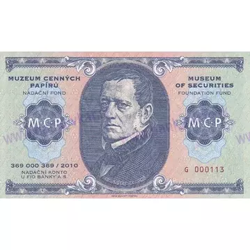 Poukážka MCP-NF F.Palacký