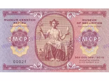 Poukážka MCP-NF známka M.Švabinský