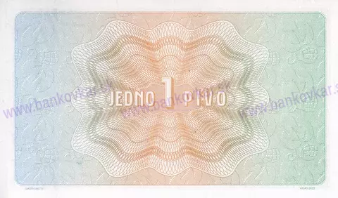 Poukážka na jedno pivo z vlastnej chladničky