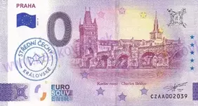 PRAHA-Karlův most (CZAA 2025-2) pečiatka