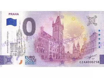 Praha-Staroměstské náměstí a orloj (CZAA 2025-9) pečiatka