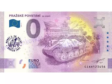 PRAŽSKÉ POVSTÁNÍ 80.výročí (CZAH 2025-5) metalic PURPLE