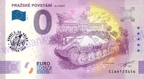 PRAŽSKÉ POVSTÁNÍ 80.výročí (CZAH 2025-5) metalic PURPLE
