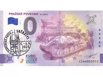 PRAŽSKÉ POVSTÁNÍ 80.výročí (CZAH 2025-5) pečiatka SBĚRATEL