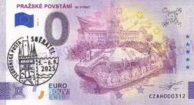 PRAŽSKÉ POVSTÁNÍ 80.výročí (CZAH 2025-5) pečiatka SBĚRATEL