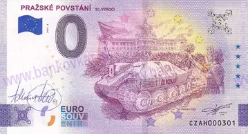 PRAŽSKÉ POVSTÁNÍ 80.výročí (CZAH 2025-5) podpis A.Ferda PRAŽSKÉ POVSTÁNÍ 80.výročí (CZAH 2025-5) podpis A.Ferda
