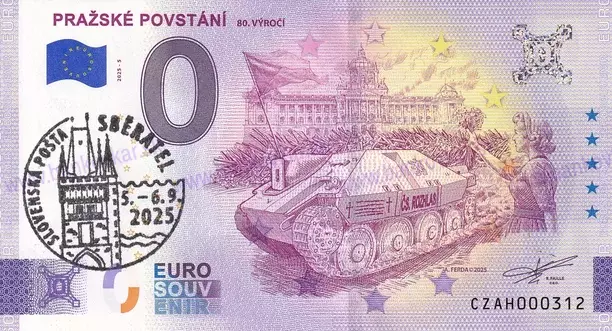 Pražské povstání - 80.výročí (CZAH 2025-5) SBĚRATEL