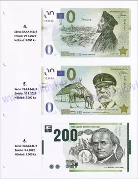 Predtlačený list č.2 CZ (Memoeuro 146/4÷5)