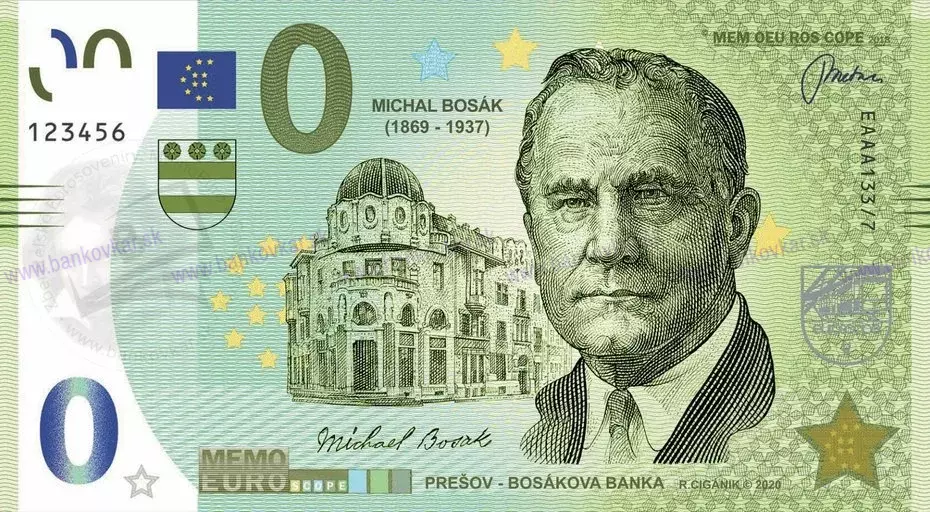 Prešov - Bosákova banka EAAA133/7 MAGNETKA