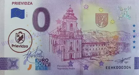PRIEVIDZA EEHK 2026-1 Piaristický kostol najsvätejšej Trojice