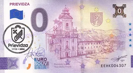PRIEVIDZA EEHK 2026-1 Piaristický kostol najsvätejšej Trojice