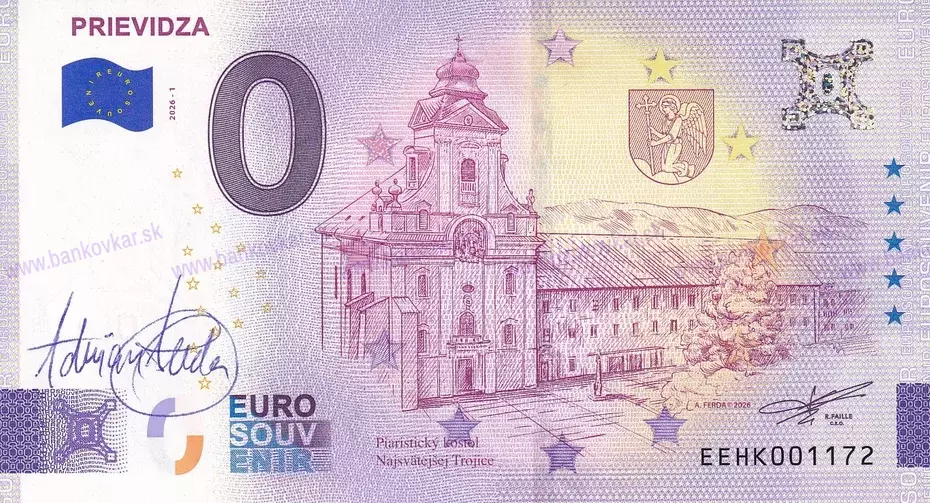 PRIEVIDZA EEHK 2026-1 Piaristický kostol najsvätejšej Trojice