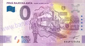 Prvá RAJECKÁ ANČA (EEGP 2025-1) parný rušeň 310.433