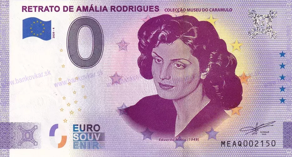Retrato de Amália Rodrigues MEAQ 2020-4
