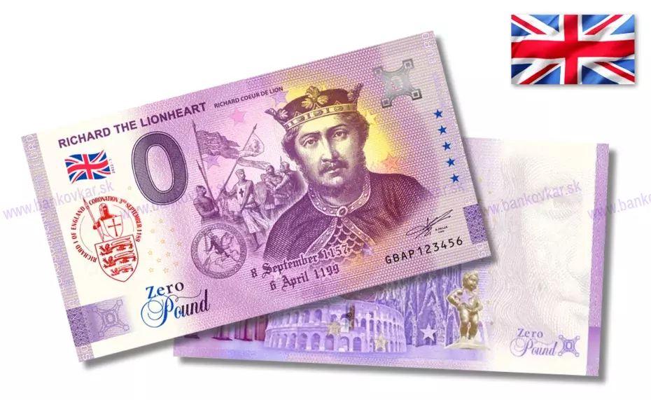 Richard the Lionheart GOLD-RED Richard the Lionheart GOLD-RED