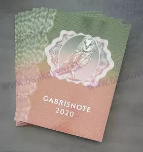 Ročníková sada Gábrišoviek 2020-folder A4 Matej Gábriš (vzácny)