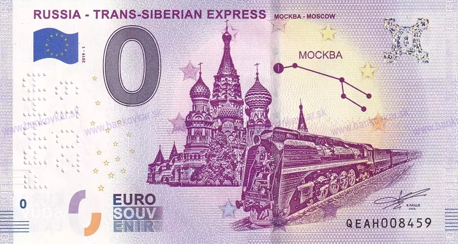 Russia - Trans-Siberian Express QEAH 2019-1/PRAHA 2019/