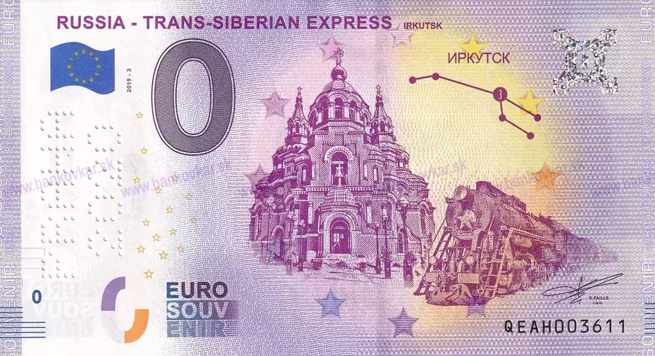 Russia - Trans-Siberian Express QEAH 2019-2/PRAHA 2020/