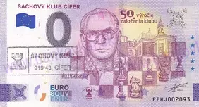 Šachový klub CÍFER (EEHJ 2026-1) J.Hrušovský - pečiatka klubu