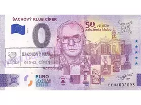 Šachový klub CÍFER (EEHJ 2026-1) J.Hrušovský - pečiatka klubu