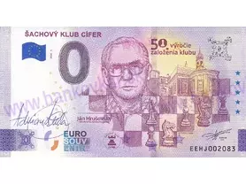 Šachový klub CÍFER (EEHJ 2026-1) J.Hrušovský - podpis A.Ferda